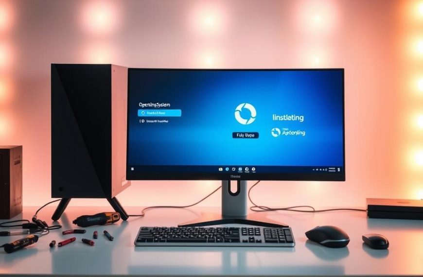 how to change the operating system on a computer