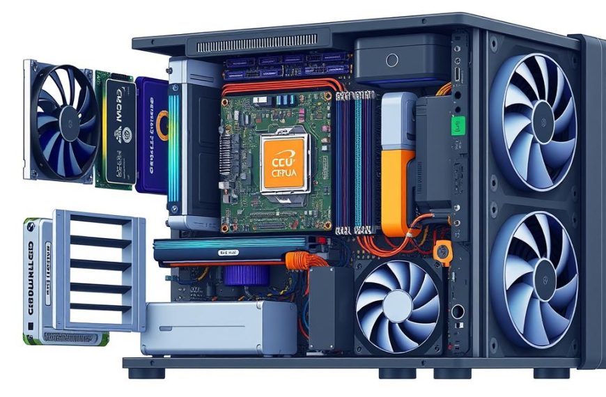 what are the basic elements of computer system