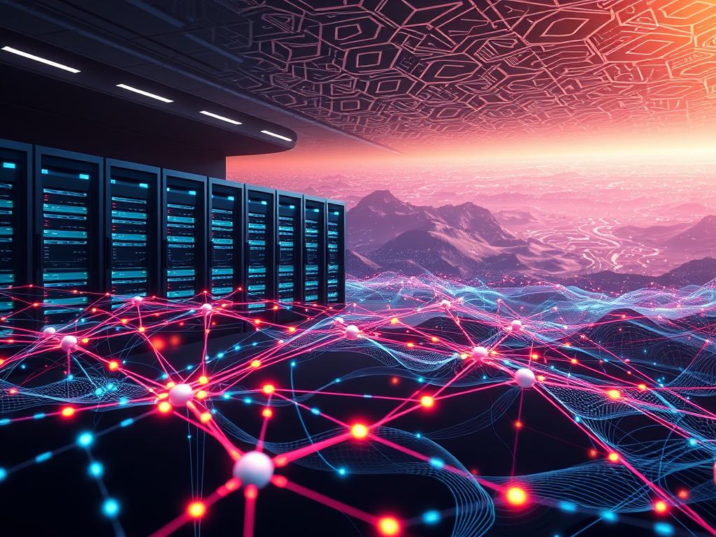 Network Throughput Visualization