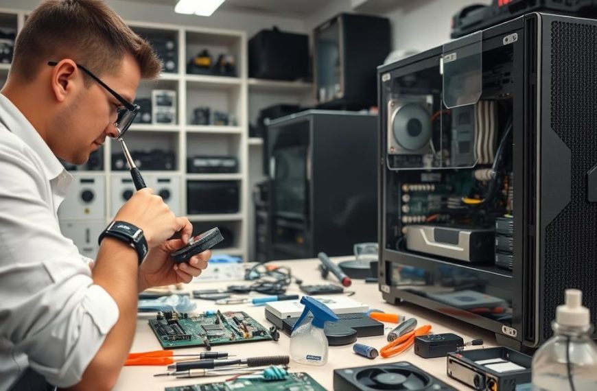 How to care for computer hardware