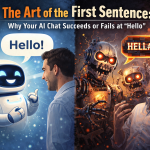 Why does the first “hello” matter? Discover how opening sentences shape AI chats, user trust, engagement, and conversational success or failure.