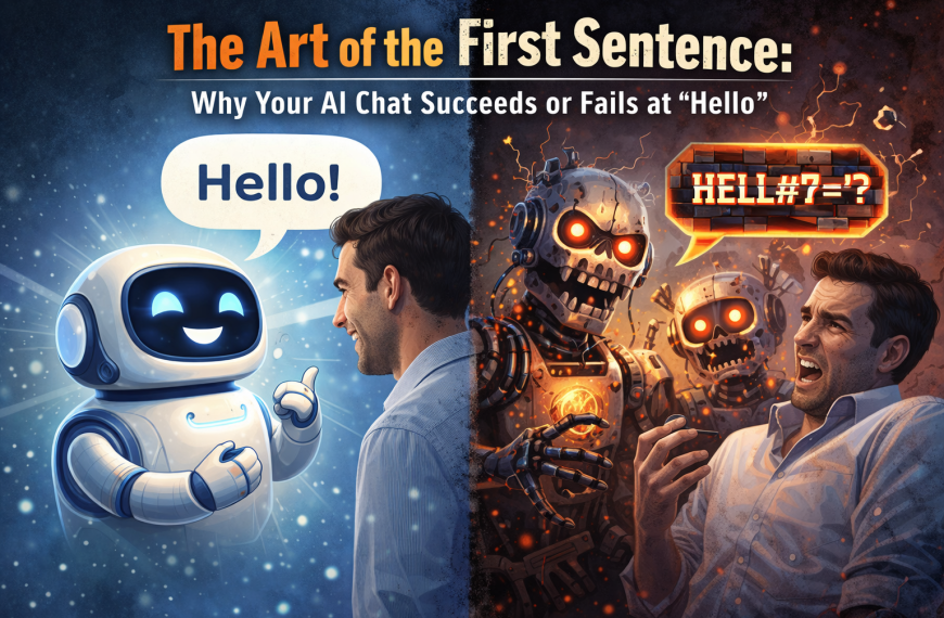 The Art of the First Sentence: Why Your AI Chat Succeeds or Fails at “Hello”